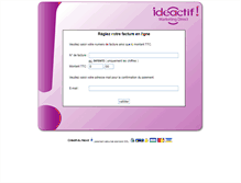 Tablet Screenshot of paiementweb.ideactif-md.com